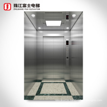 Zhujiang Fuji Elevator Motor Elevator Lifts Indoor Home Lift Home Hairline Stainless Steel Monarch